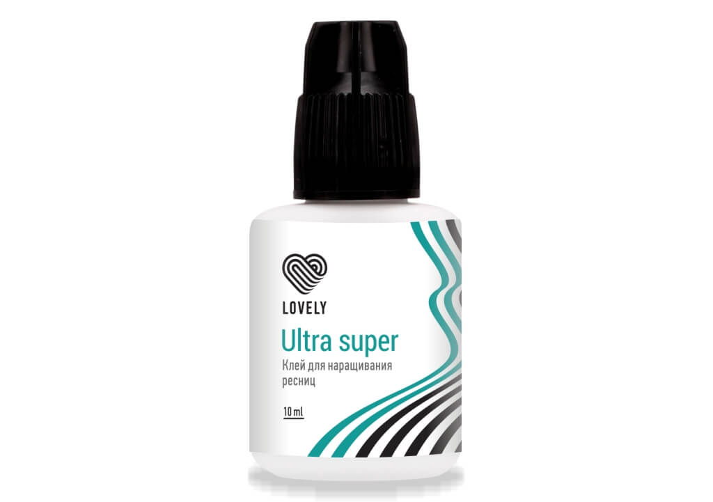 Клей чёрный Lovely "Ultra Super", 10мл